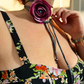 Floresita Rosa Choker