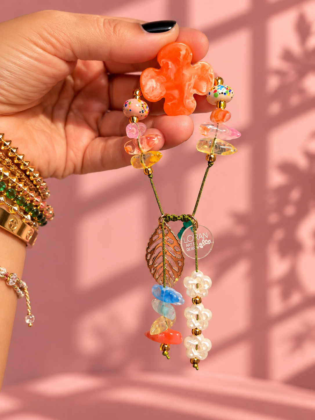 Florita Naranja Bracelet