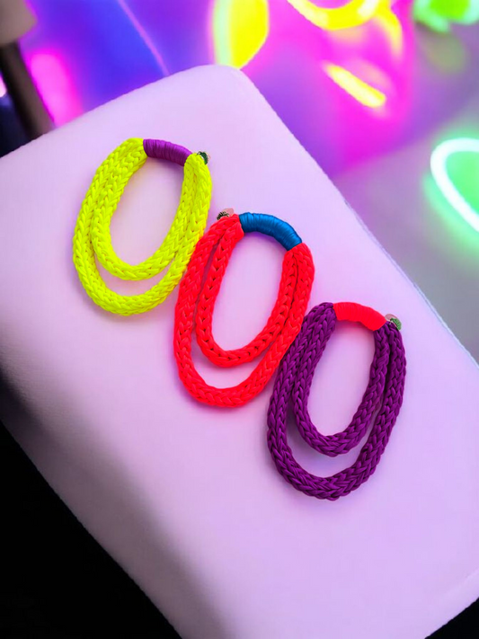 Chunky Knitted Necklace