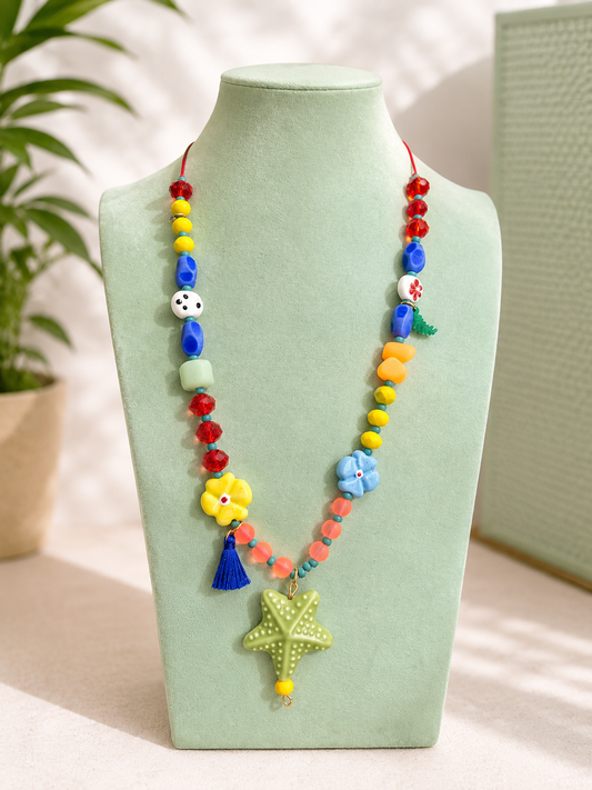Verde Star Necklace