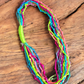 Rainbow knots 3 ways Necklace