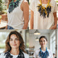 Denim Flecos Multi Necklace