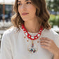 Perlitas y Cruces Necklace