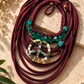 Merlot Peace Choker Necklace