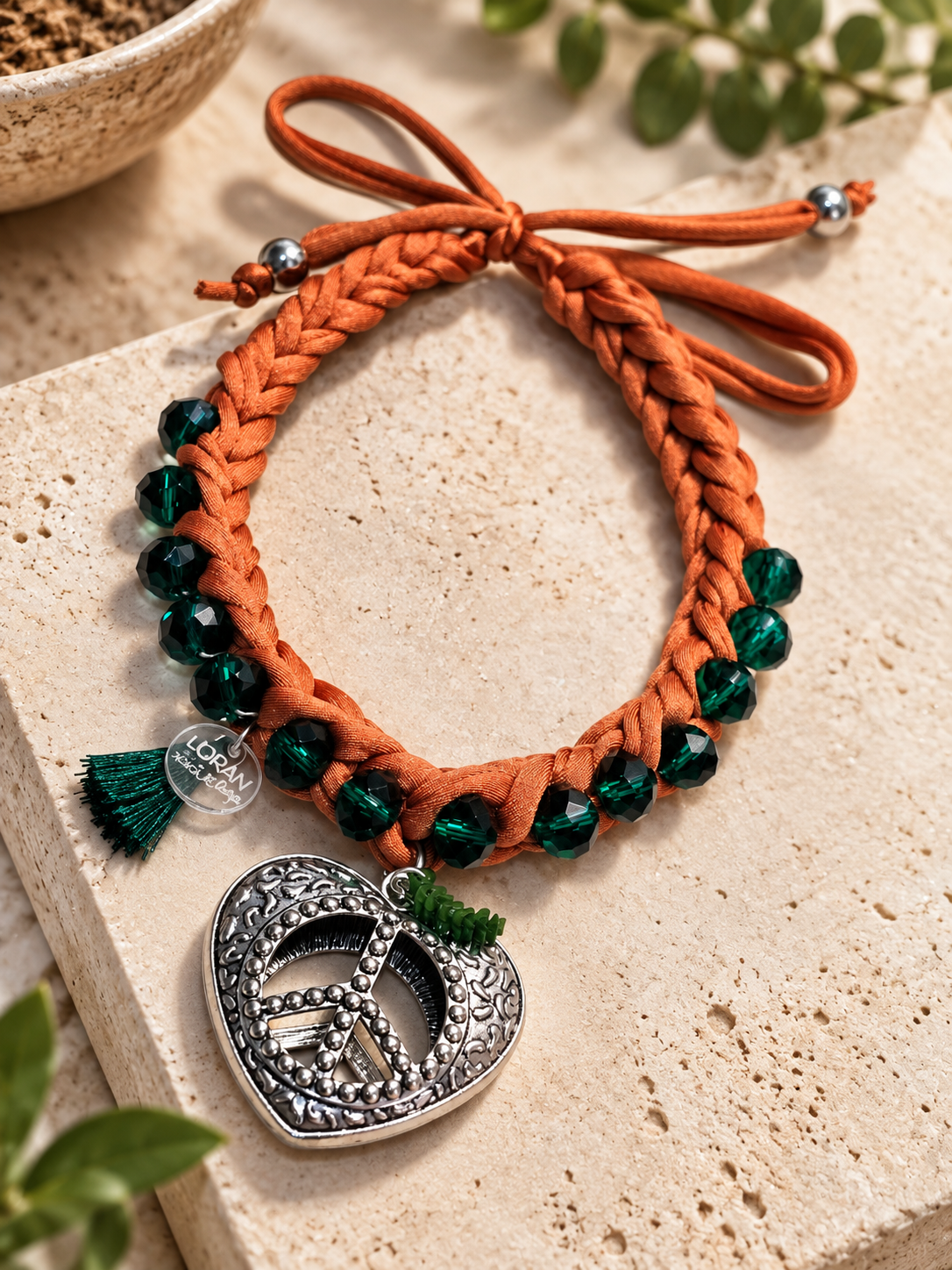 Fall Peace Choker Necklace