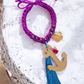 Anchor Purple Necklace