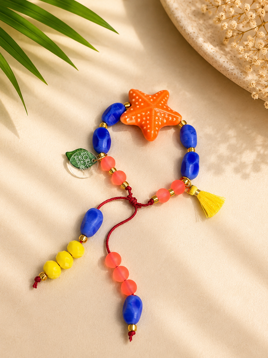 Orange Star Bracelet