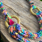 Rainbow love necklace