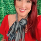 Denim and fringes Necklace