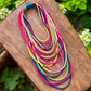 Rainbow Multi layers Necklace