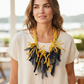 Denim Flecos Multi Necklace