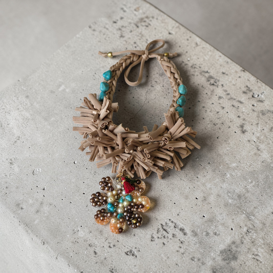 Boho Nude Turquoises Necklace