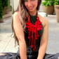 Evita Red Necklace