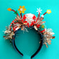 Christmas pompom Crown