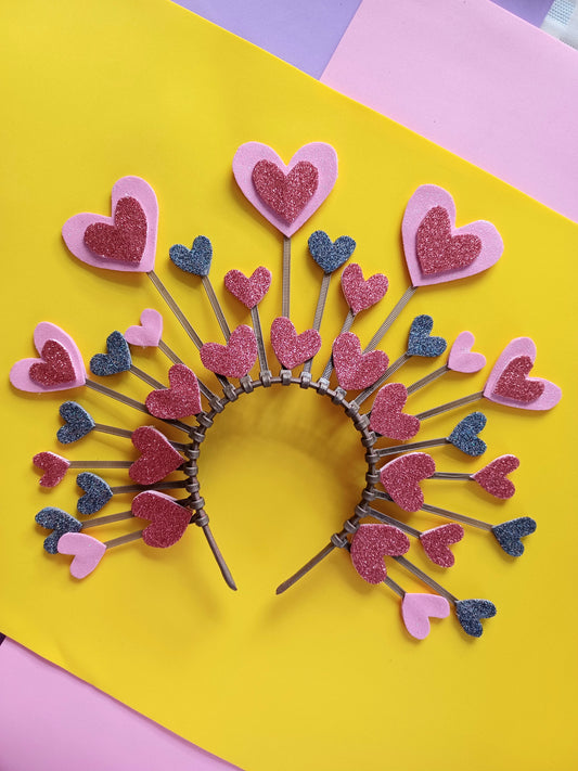 Happy hearts Crown