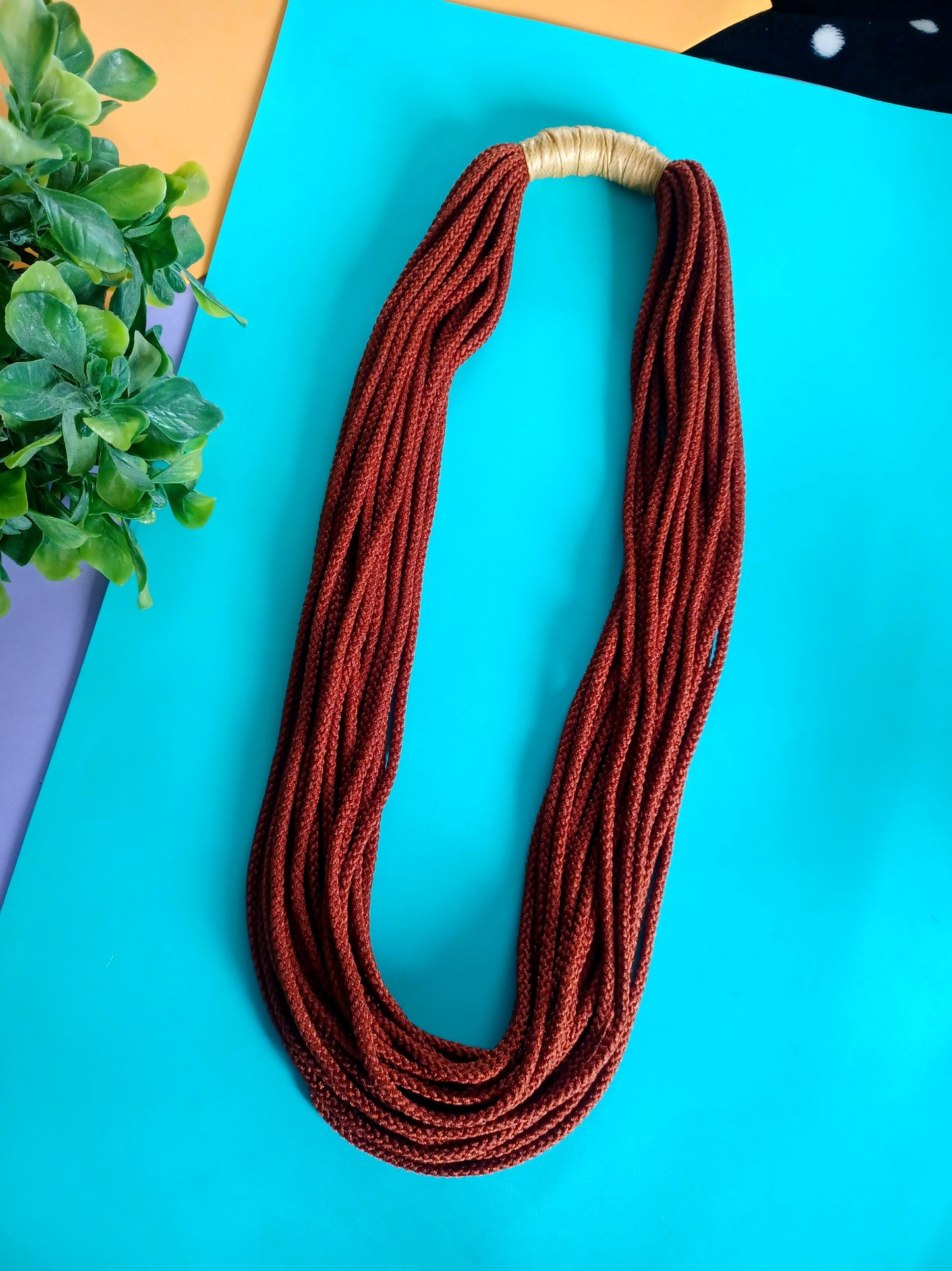 Chocolate layers Necklace