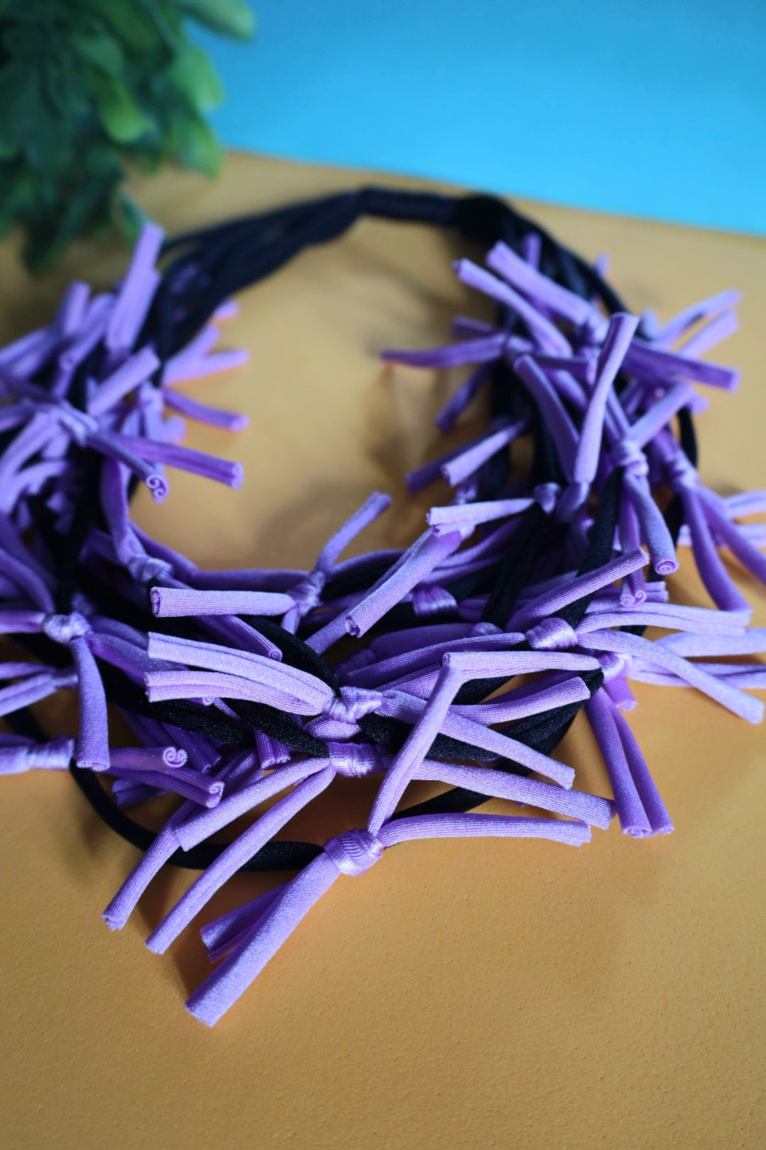 Lavander Knots Necklace