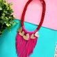 Hearts fringes Necklace