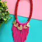 Hearts fringes Necklace