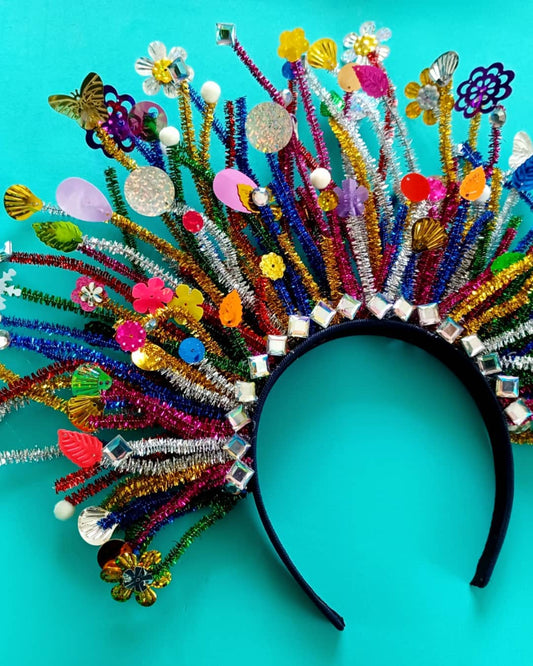 Chunky Fireworks Crown