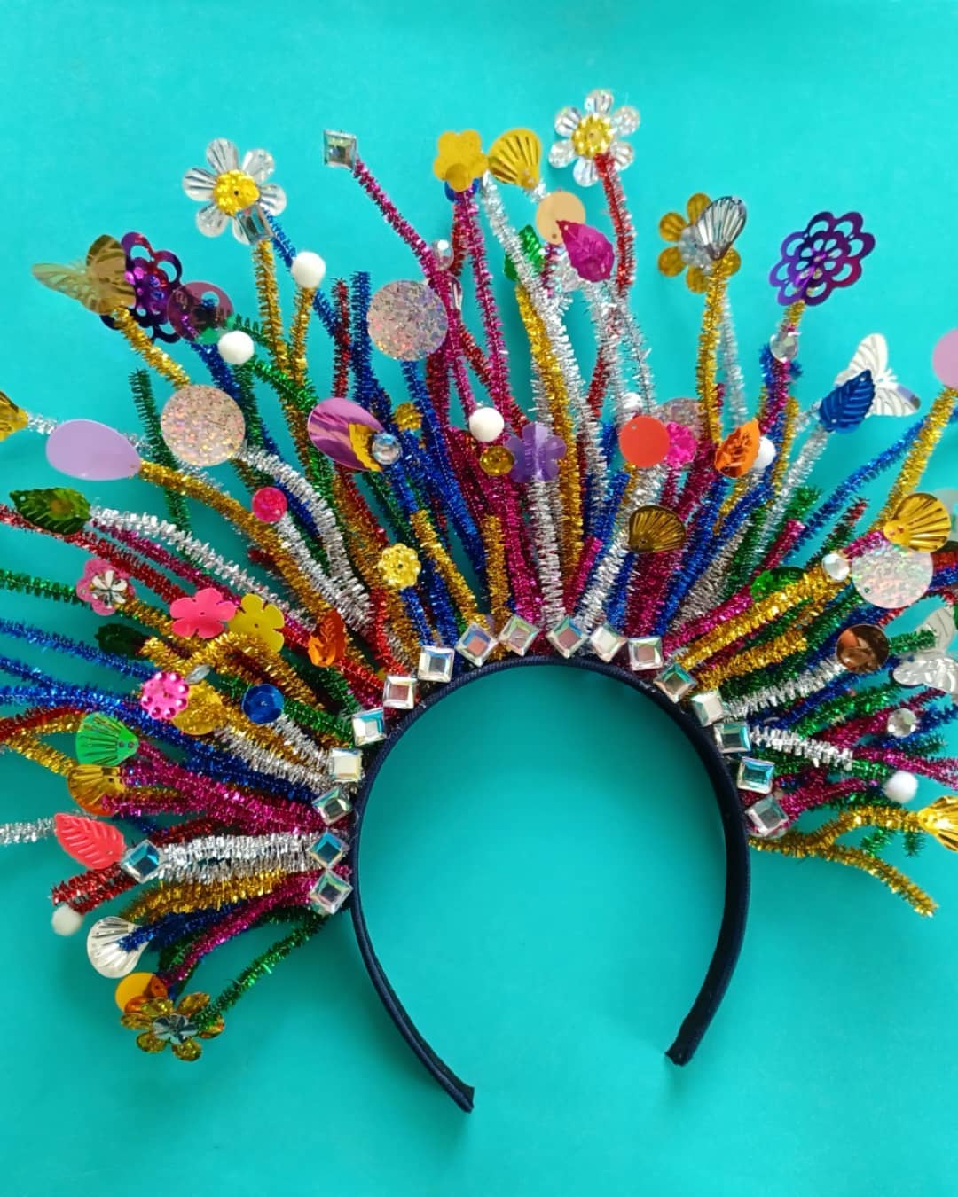 Chunky Fireworks Crown