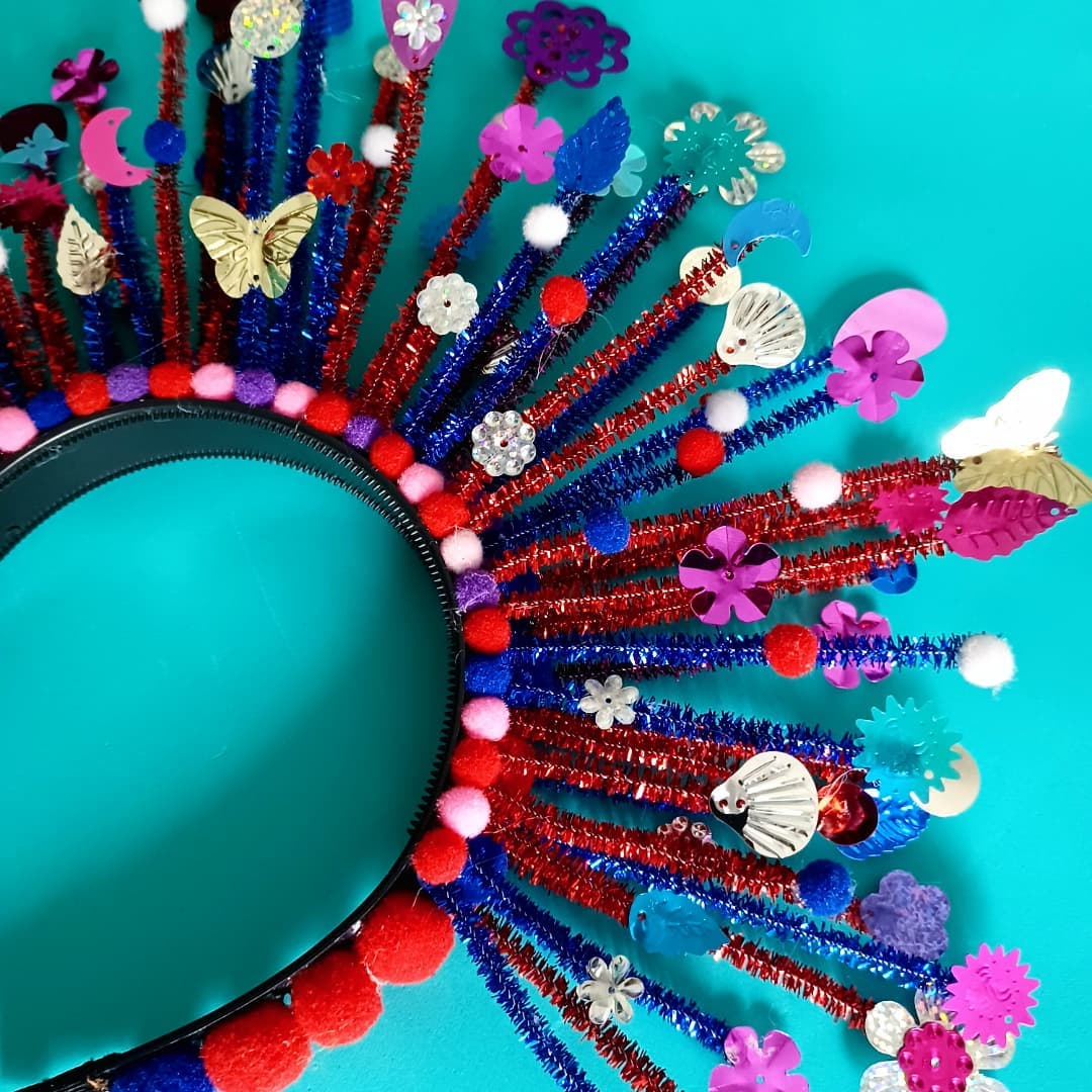 Fireworks Party Crown