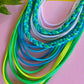 Aqua Green Boho Necklace