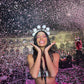 Pompom Snow Crown