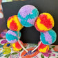 Morning Pompoms Crown